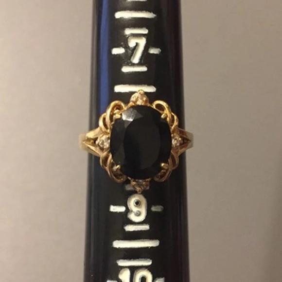 Vintage Jewelry Vintage Onyx Ring Womens Size 9 Poshmark